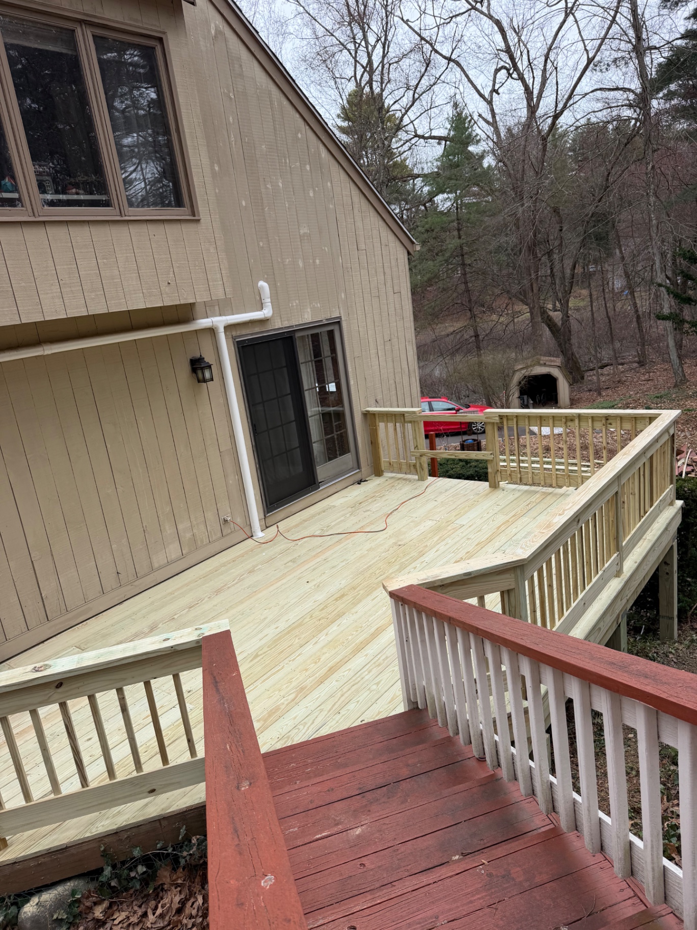 Pressure-Treated Deck Rebuild